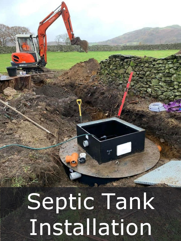 Septic Tank Installation Cumbria